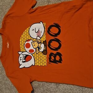 Old Navy Size Medium Orange Halloween TShirt